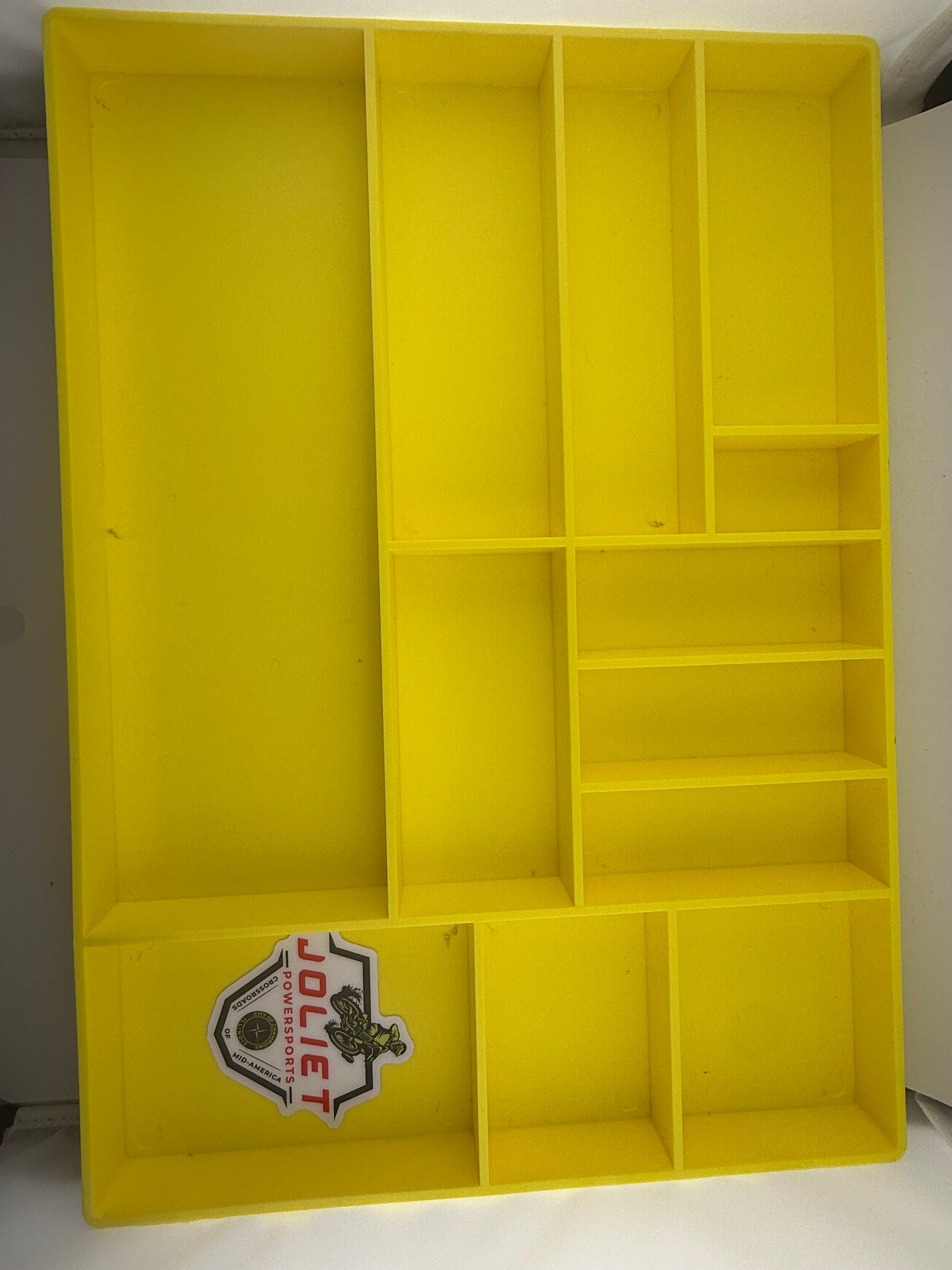 Joliet Powersports Parts Organizer - Yellow