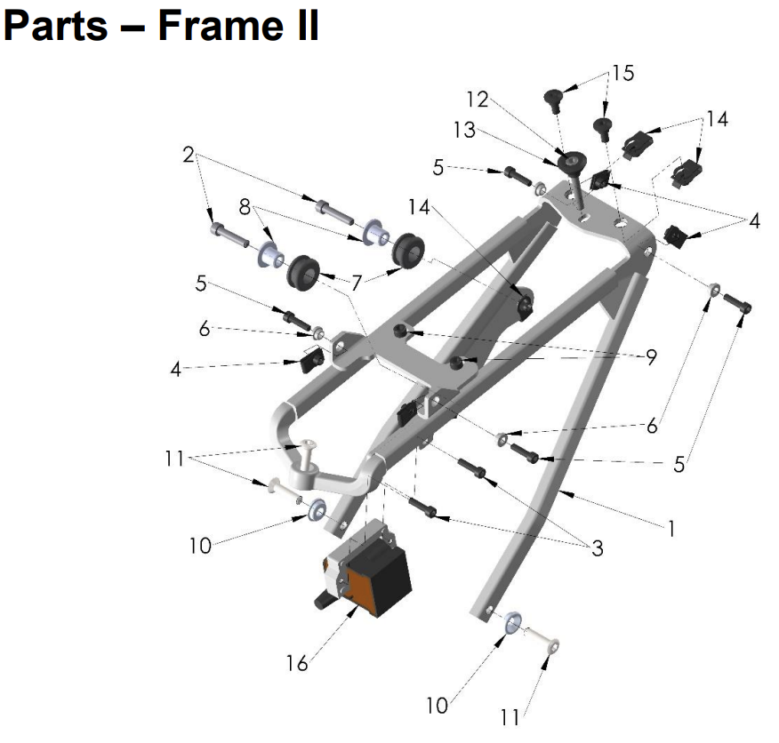 Subframe - Cobra CX-50 FWE/SR 2021 to Current