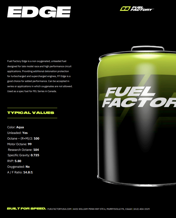 Fuel Factory Race Fuel