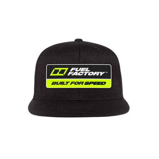 Fuel Factory Richardson 511 Flat Bill Hat with Fuel Factory Patch