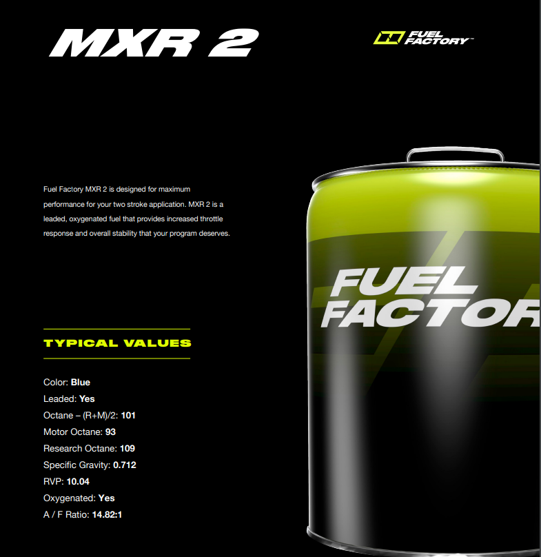 Fuel Factory Race Fuel
