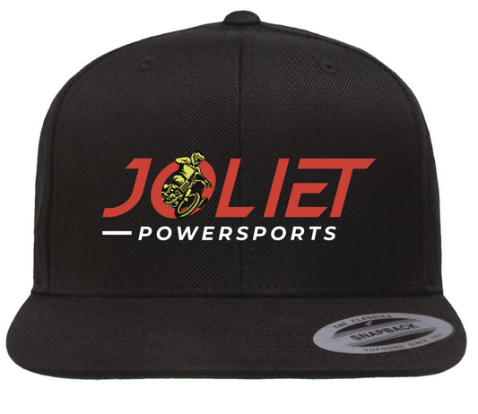 Joliet Powersports Snapback Hats - Embroidered Logo