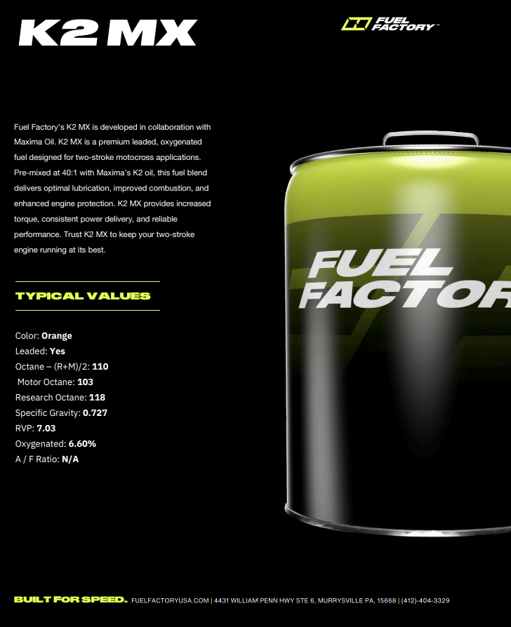 Fuel Factory Race Fuel