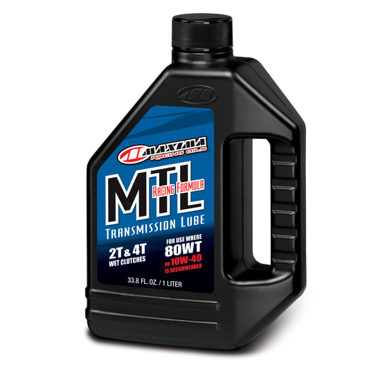 Maxima Racing Oil - MTL 80WT or 10W-40 Transmission Lube - 33.8 oz. (Copy)