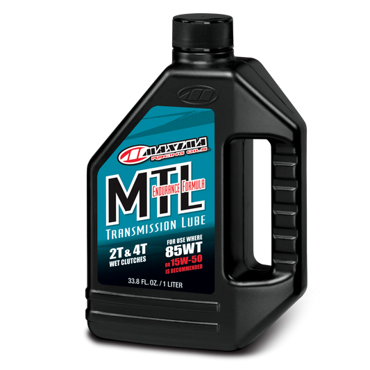 Maxima Racing Oil - MTL 85WT or 15W-50 Transmission Lube - 33.8 oz.