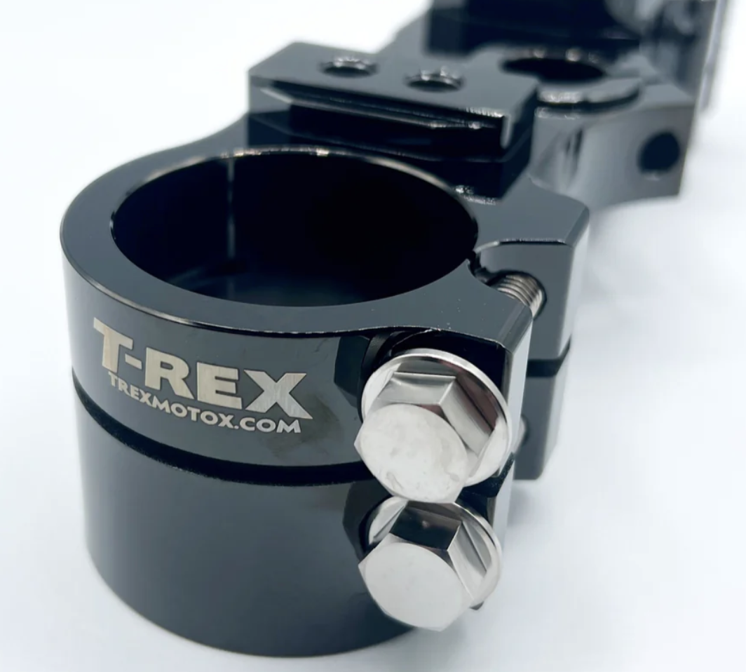 Cobra 50cc T-Rex Triple Clamp w/adjustable T-Rex Bar Mounts