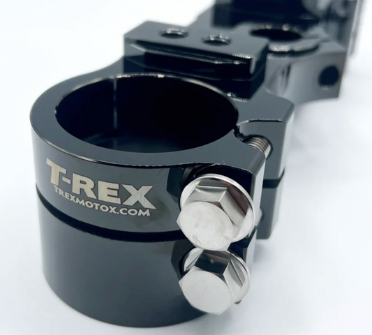 Cobra 50cc T-Rex Triple Clamp w/adjustable T-Rex Bar Mounts