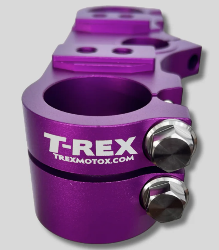 Cobra 50cc T-Rex Triple Clamp w/adjustable T-Rex Bar Mounts