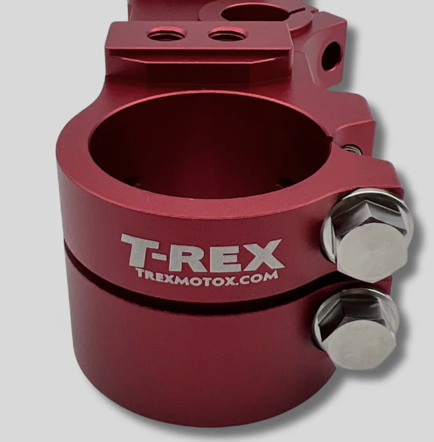 Cobra 50cc T-Rex Triple Clamp w/adjustable T-Rex Bar Mounts