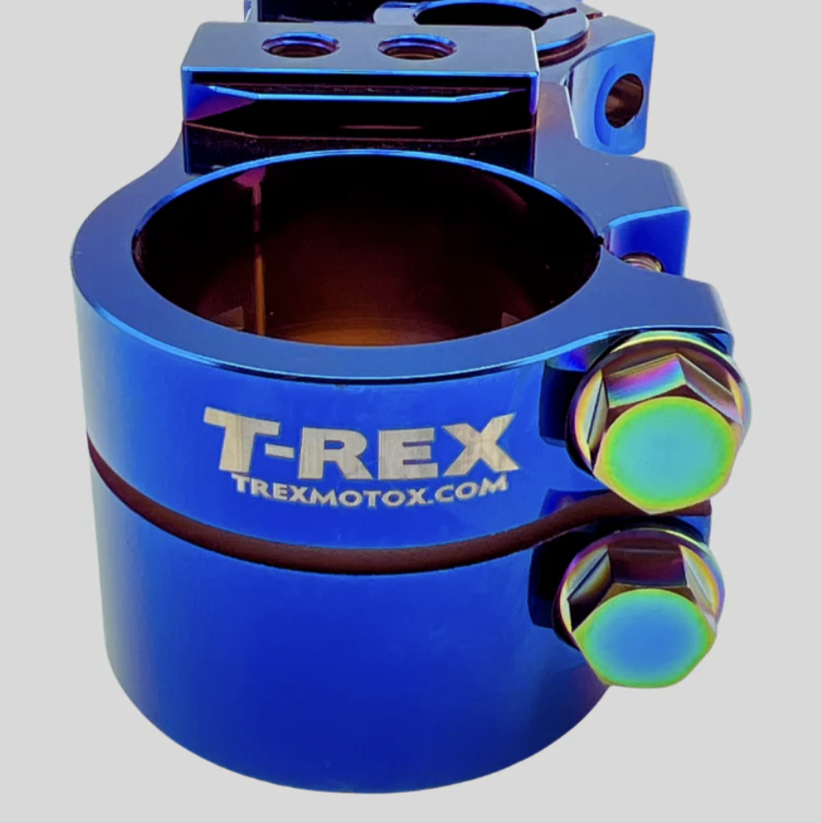 Cobra 50cc T-Rex Triple Clamp w/adjustable T-Rex Bar Mounts