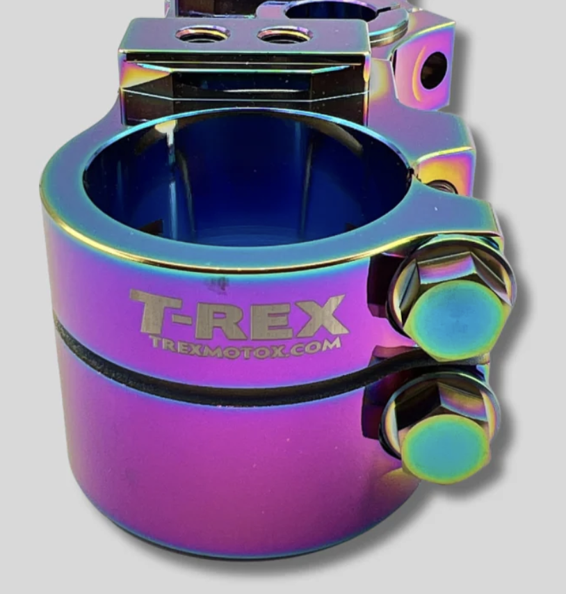 Cobra 50cc T-Rex Triple Clamp w/adjustable T-Rex Bar Mounts